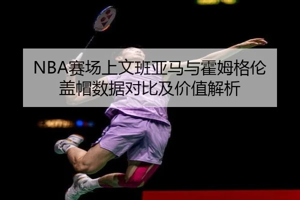 NBA赛场上文班亚马与霍姆格伦盖帽数据对比及价值解析